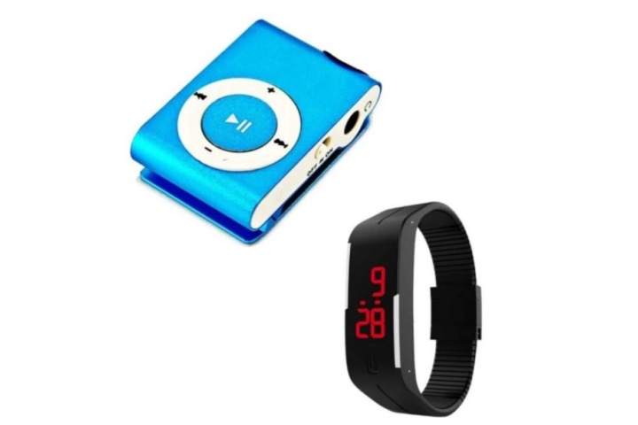 Nơi bán Máy nghe nhạc mp3 vỏ nhôm + Tặng Đồng hồ led thể thao led II ...
