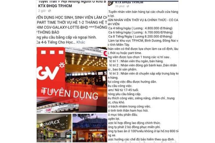 Cay đắng sập bẫy lừa đảo việc làm
