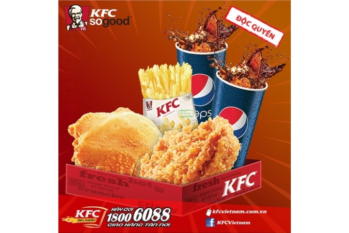Gà Rán KFC nổi tiếng toàn cầu - Giảm 30% áp dụng toàn quốc ...