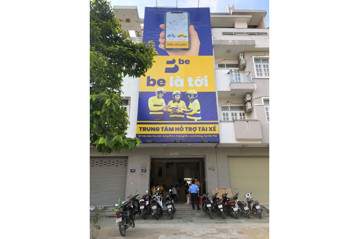 Ứng dụng gọi xe “be” chính thức hoạt động tại thành phố cần thơ