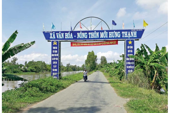 Xây dựng nông thôn mới phải từ lòng dân - Báo Long An Online