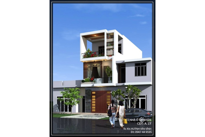 KTS Huỳnh Văn Vĩnh: thiết kế NHÀ ĐẸP hợp phong thủy tại Đà Nẵng