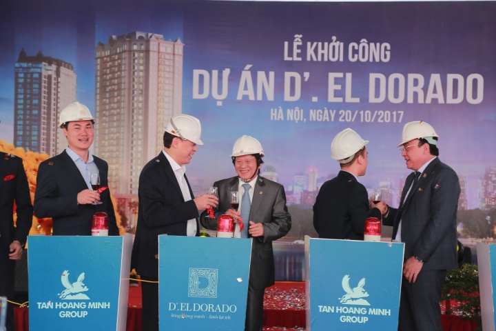 DELTA-V động thổ khởi công dự án D'.EL DORADO Phú Thượng Tây Hồ (Tân ...
