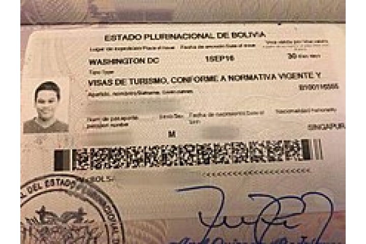 bolivia visa