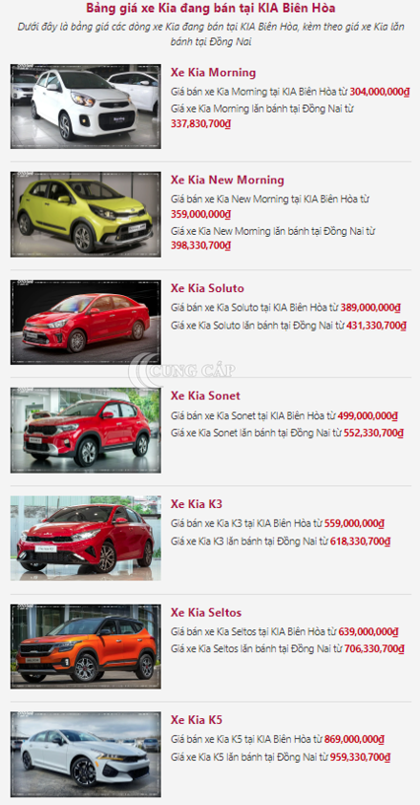 Kia Biên Hòa Đại Lý Kia Chính Hãng Đầu Tiên Tại Đồng Nai