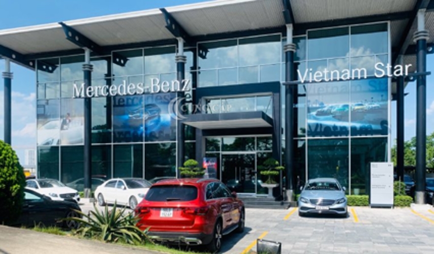 Toạ lạc đại lý Mercedes Vietnam Star Nguyễn Văn Linh, Hà Nội