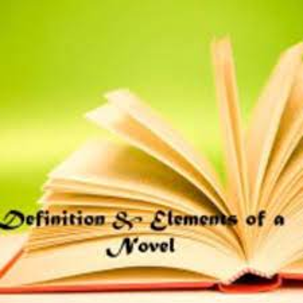 Novel and Elements of Novel