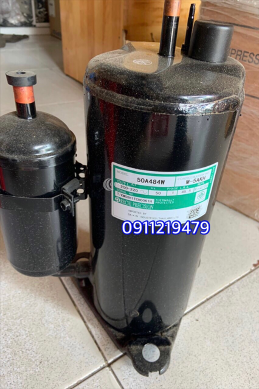 lốc máy nén Daikin 2.5 HP 50A484W gas R410