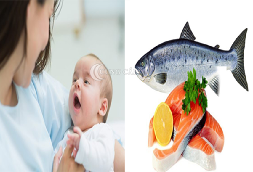 Sau đẻ mổ có ăn được cá không?