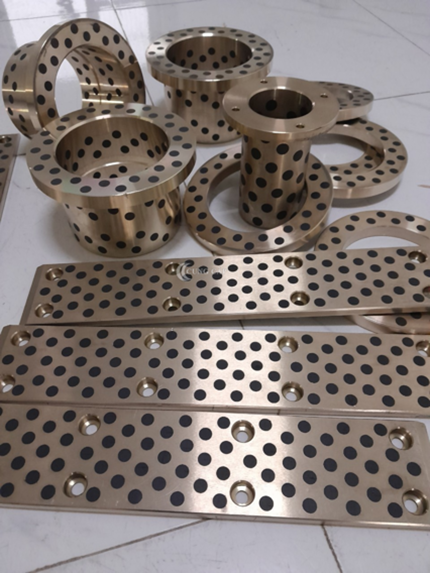 Ứng dụng của các loại bạc tự bôi trơn