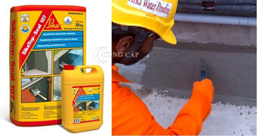 Các bước tiến hành chống thấm gốc xi măng