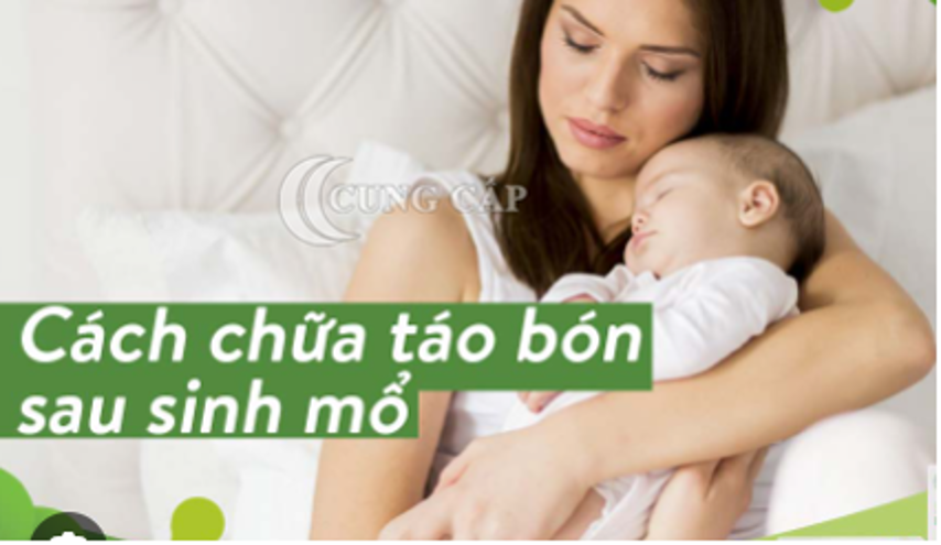 3 cách chữa táo bón sau sinh mổ an toàn tại nhà