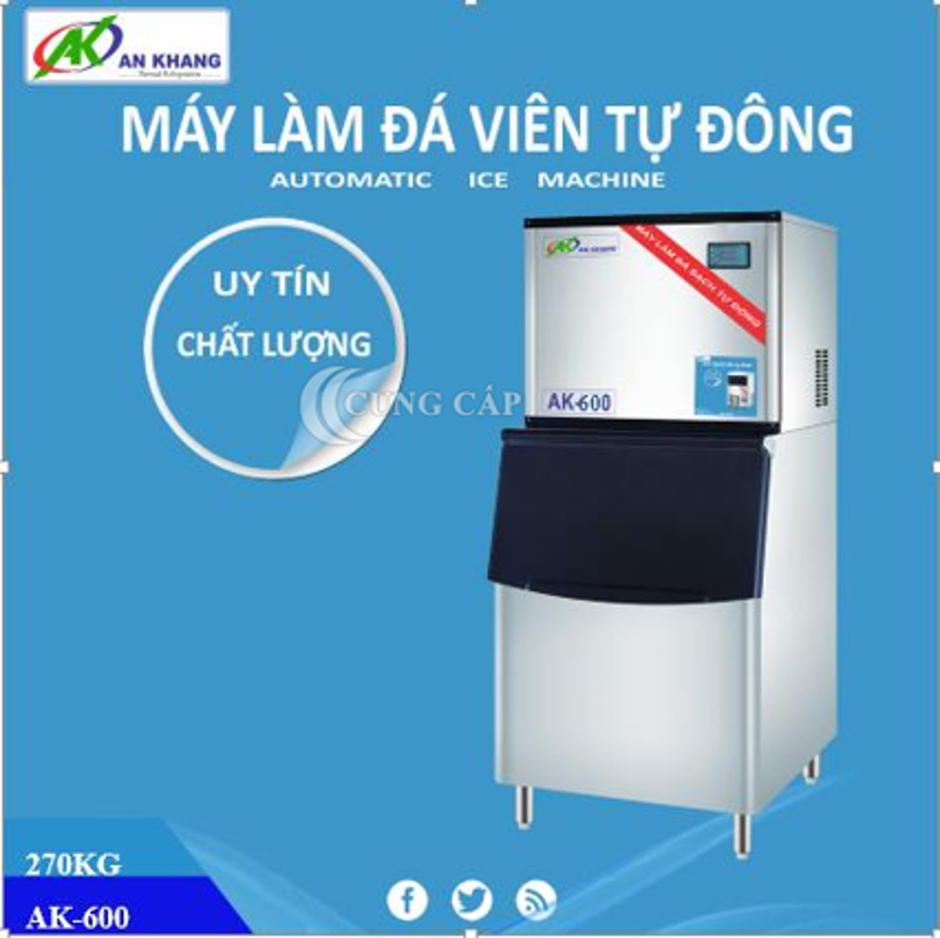 Máy đá viên chất lượng  giá tốt model AK600