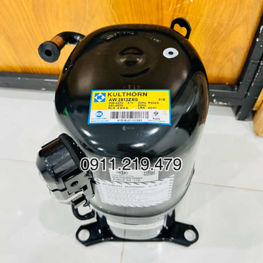 Máy nén lạnh Kulthorn  3.38HP R404 model AW2512ZXG