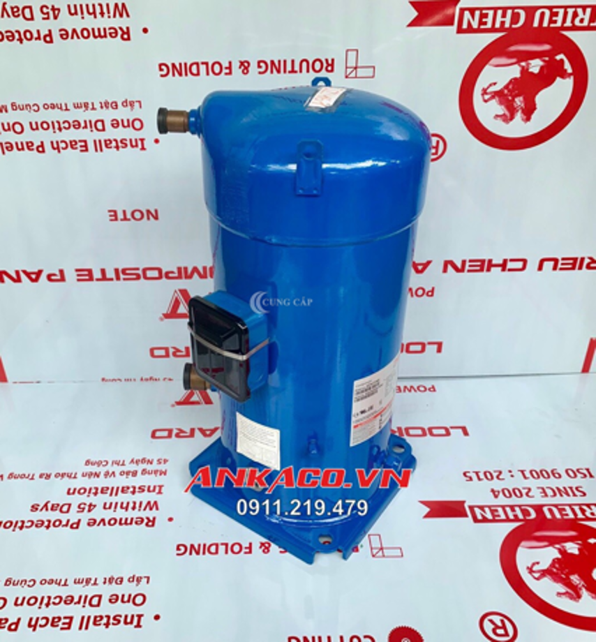 Lắp đặt máy nén lạnh danfoss 13hp SZ161T4VC