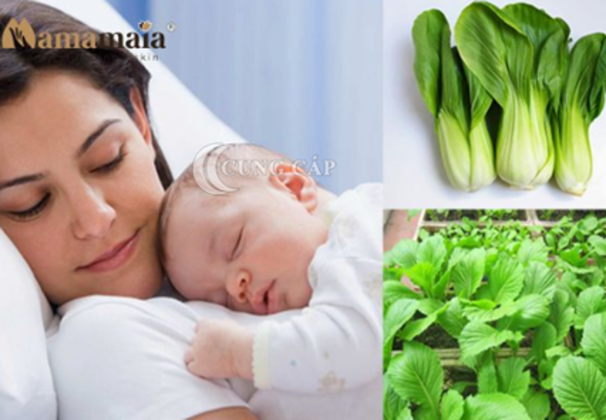 Các mẹ ơi! Sau sinh ăn rau cải ngọt được không?
