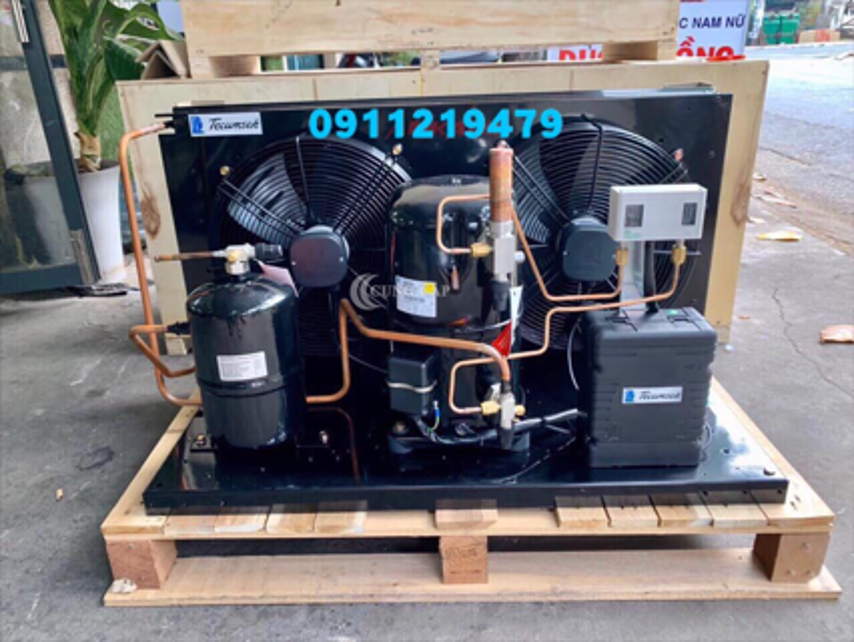 Lắp đặt cụm máy nén Tecumseh 4HP EPL2516Z