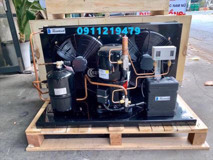 Lắp đặt cụm máy nén Tecumseh 4HP EPL2516Z