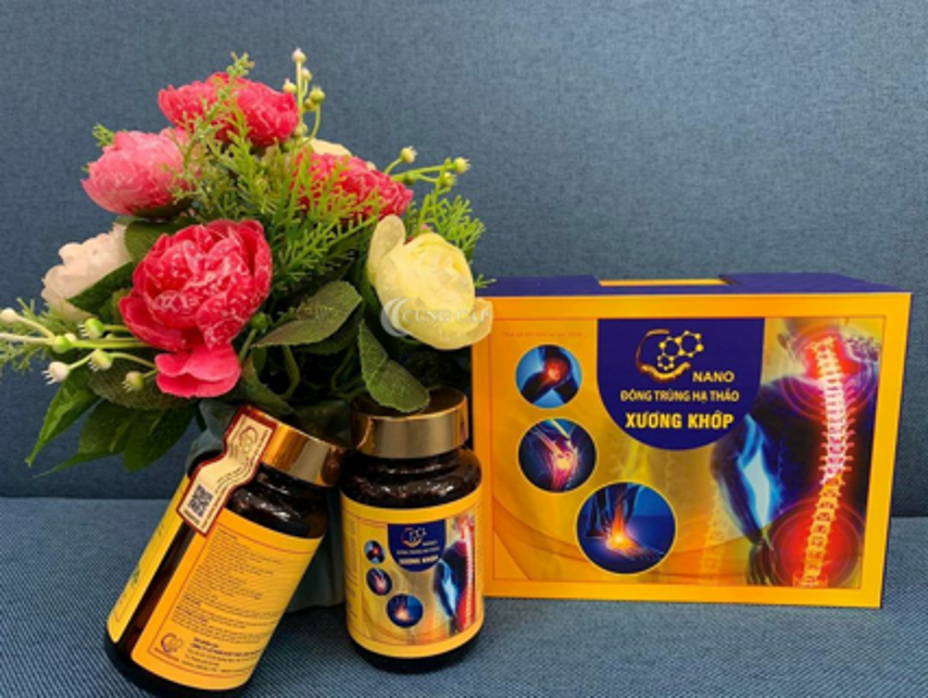 nano đông trùng hạ thảo xương khơp