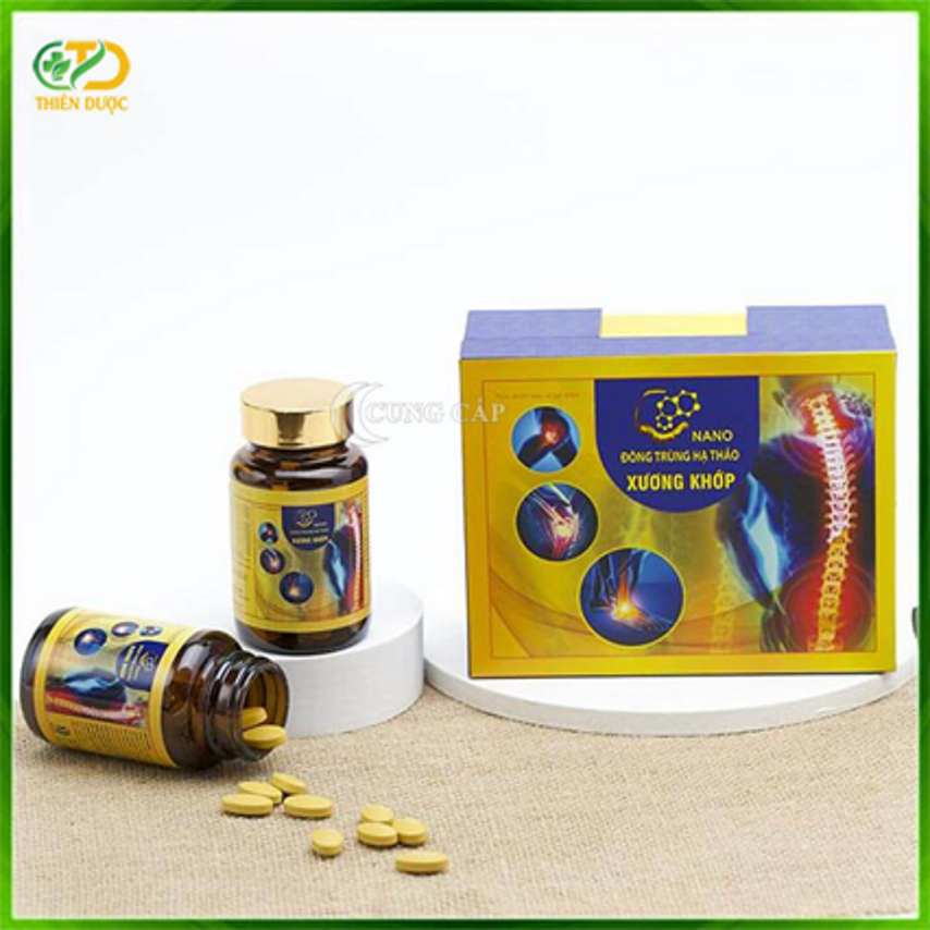 Viên uống Nano Đông trùng hạ thảo xương khớp – giải pháp hỗ trợ toàn diện bệnh xương khớp