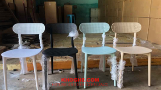 Ghế nhựa đục lỗ NT-173