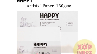 Giấy vẽ canson Happy Ý 160gsm A5