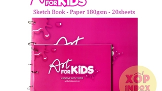 Tập vẽ Roki Artforkids Sketchbook 180gsm A4